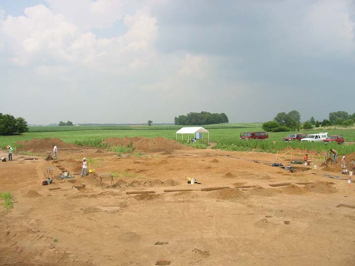 Phase III mitigation at Pattiki Mine in White County, Illinois.